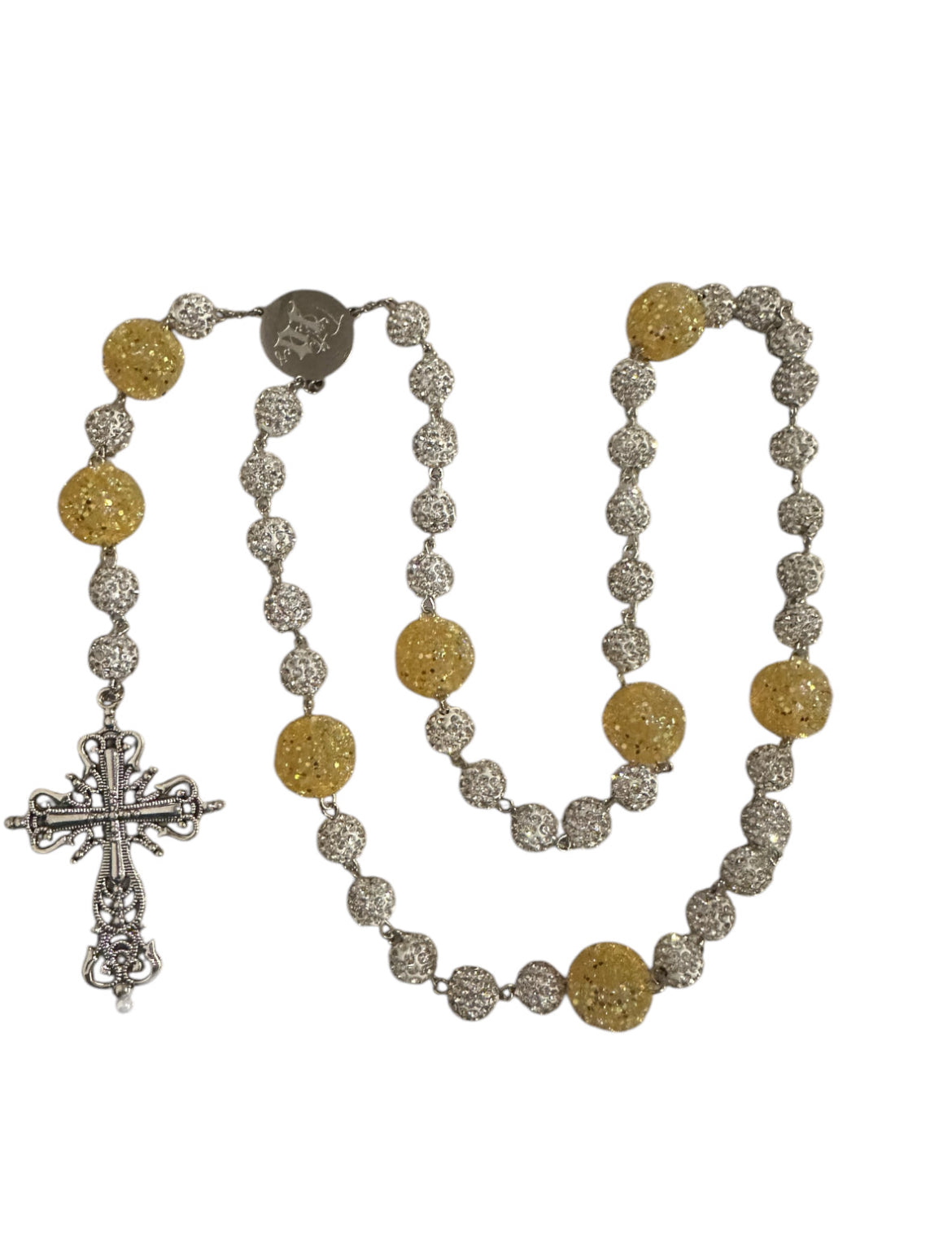 Crystal Gold Necklace
