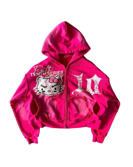 10 MAGENTA HOODIE!