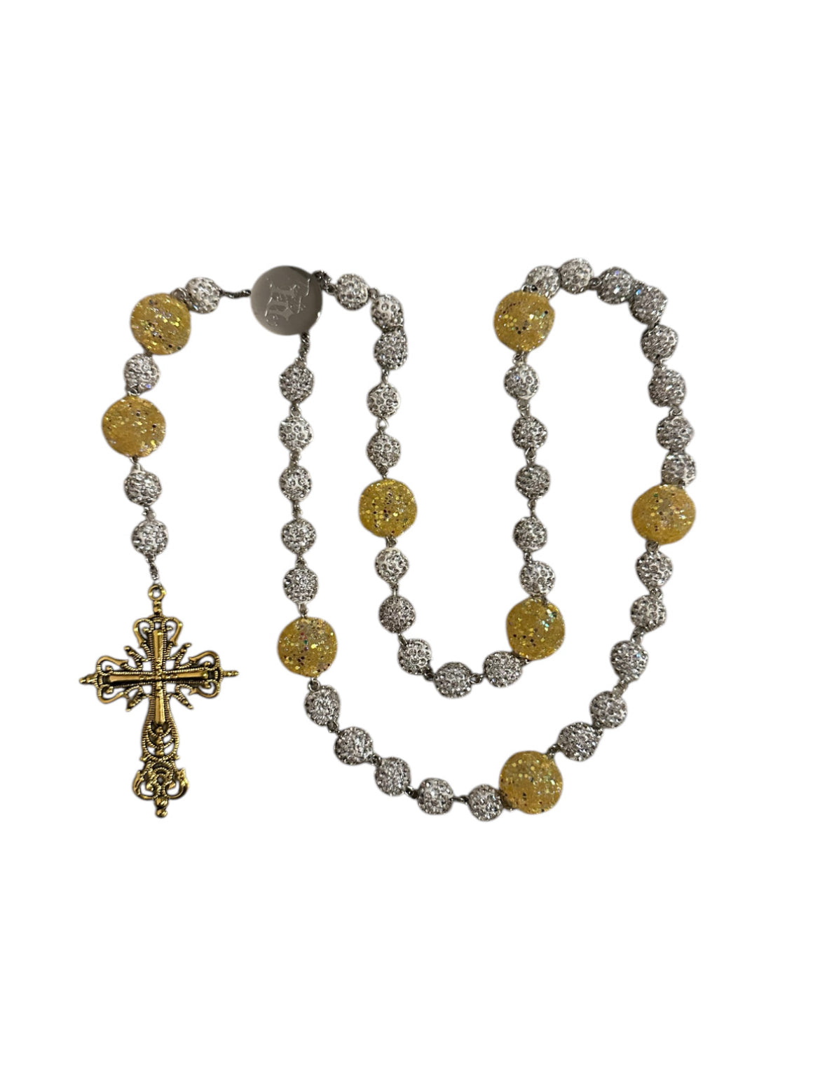 Crystal Gold Necklace