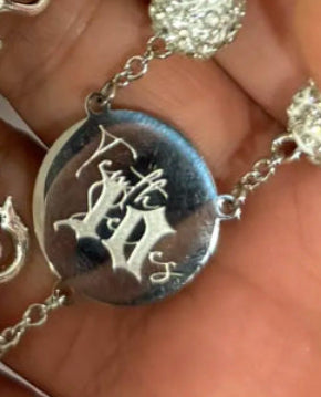 Crystal Blue Necklace